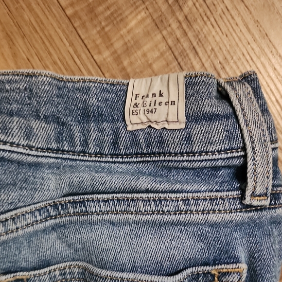 Frank & Eileen Cork Straight Leg Jeans – Everyday Blue Denim - Picture 5 of 10